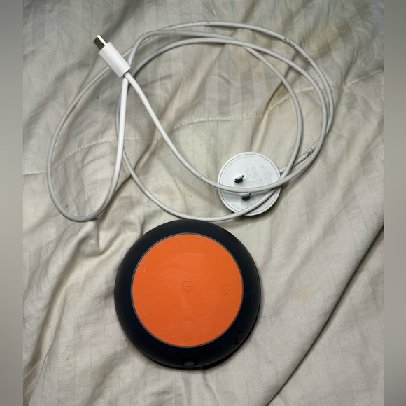 google Other - Google home speaker grey and orange
